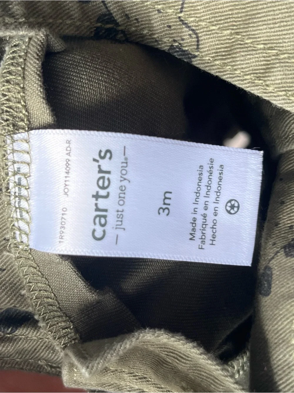 Carters soft olive